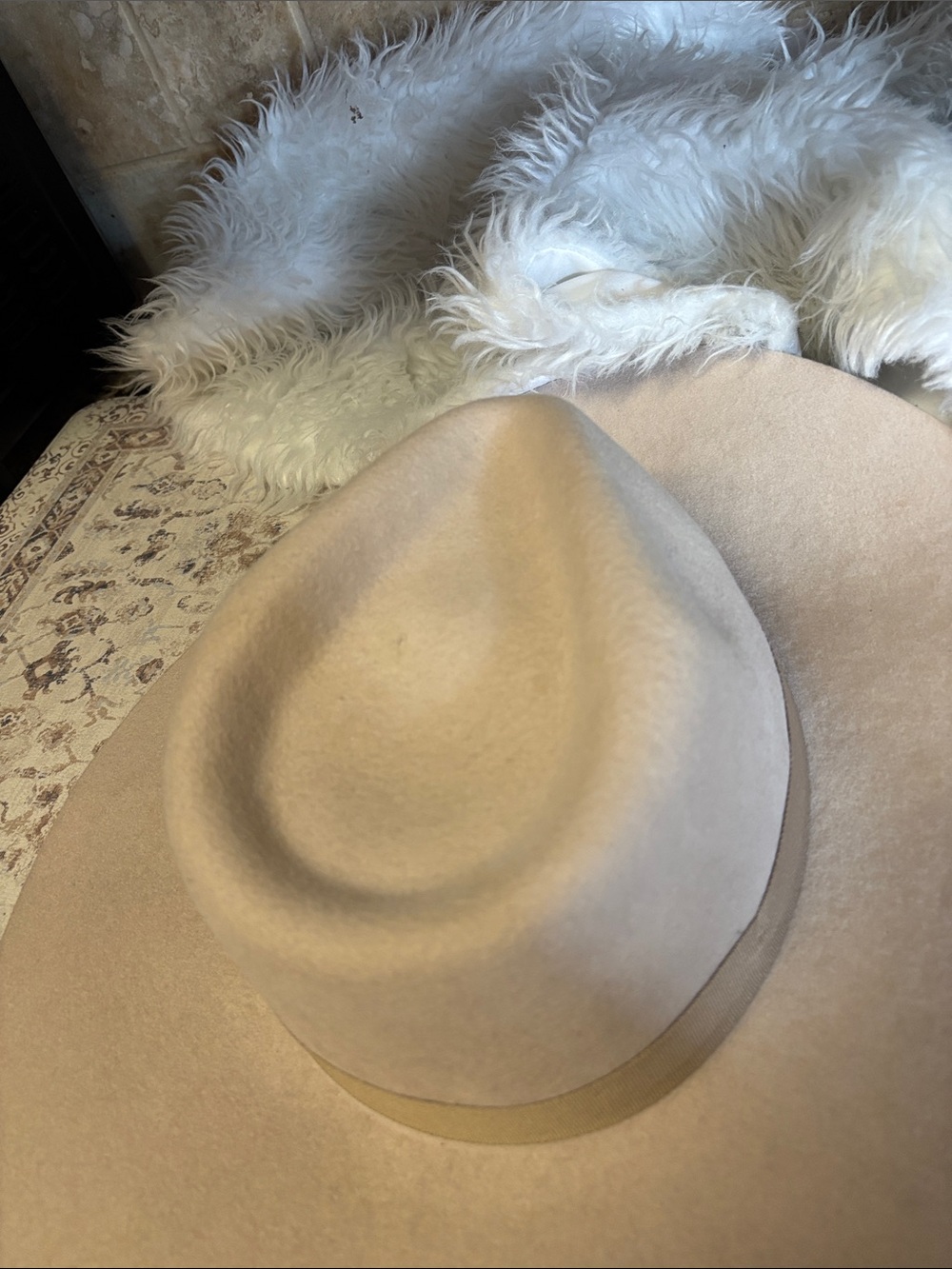 Charlie 1 Horse Western Fashion Highway Hat Desert Cream Women’s Size Medium - Picture 8 of 9